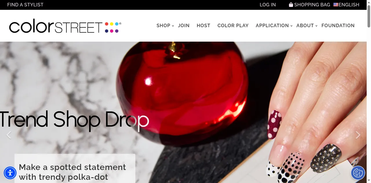 Preview of colorstreet.com