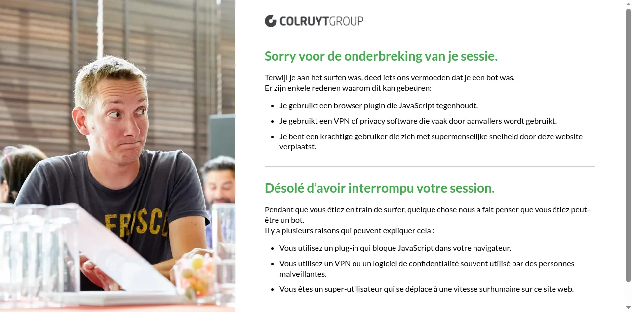 Preview of colruyt.be