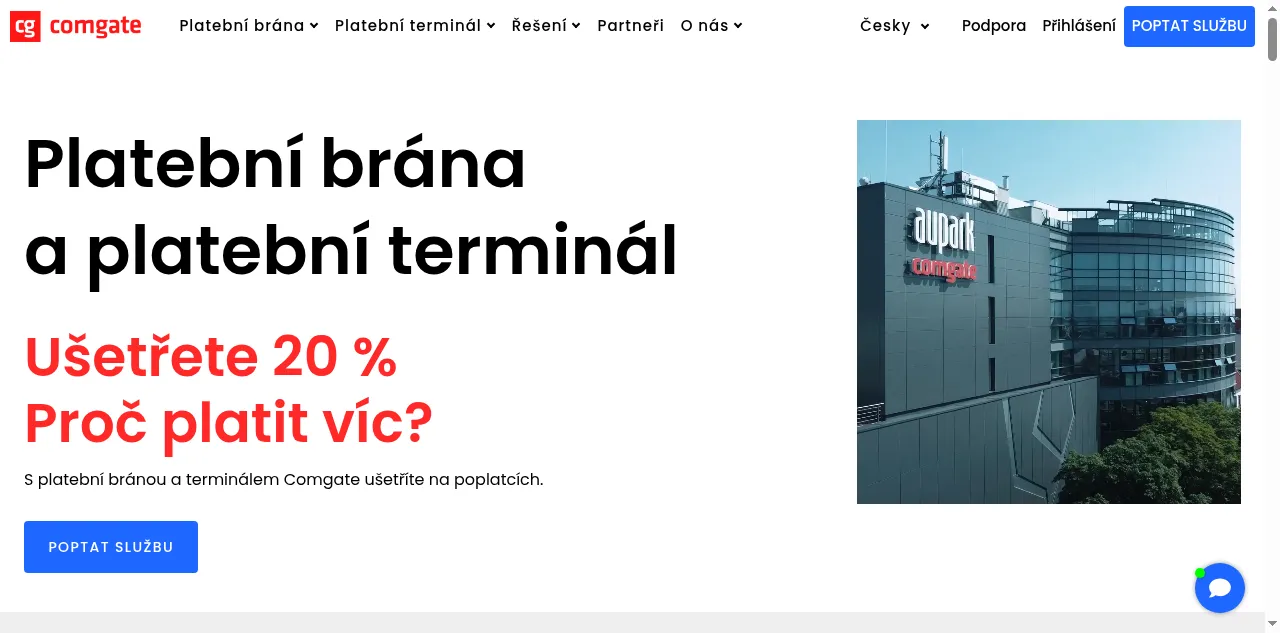 Preview of comgate.cz