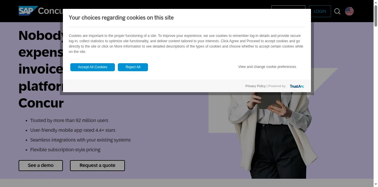 Preview of concur.com