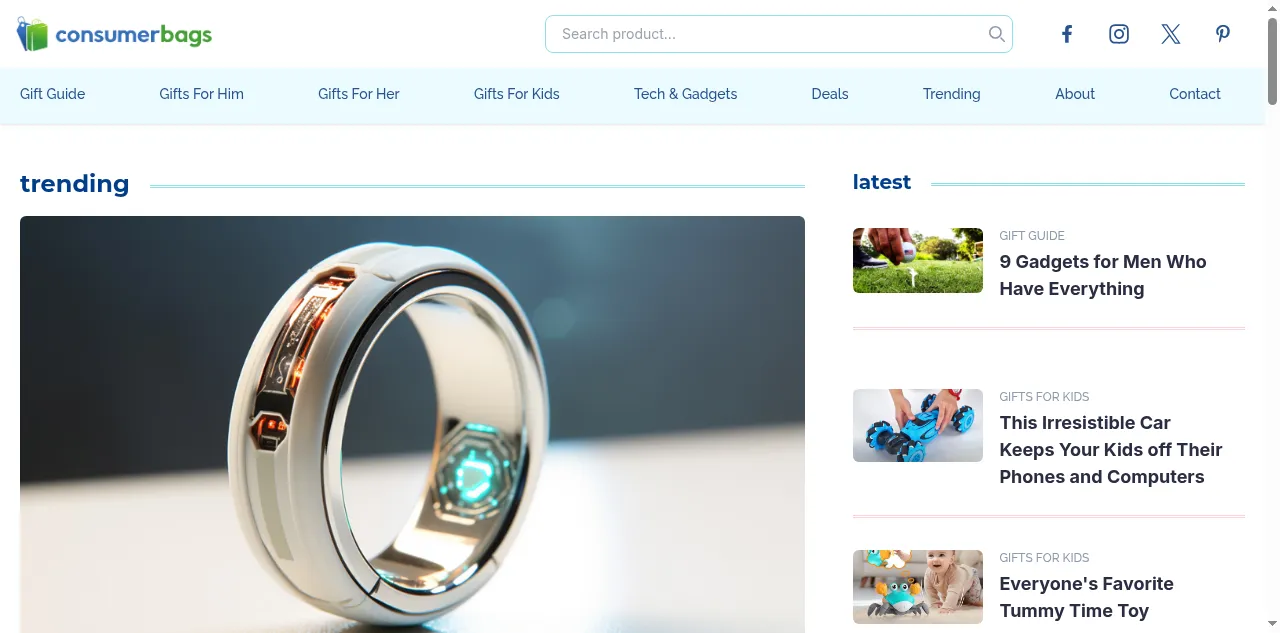 Preview of consumerbags.com