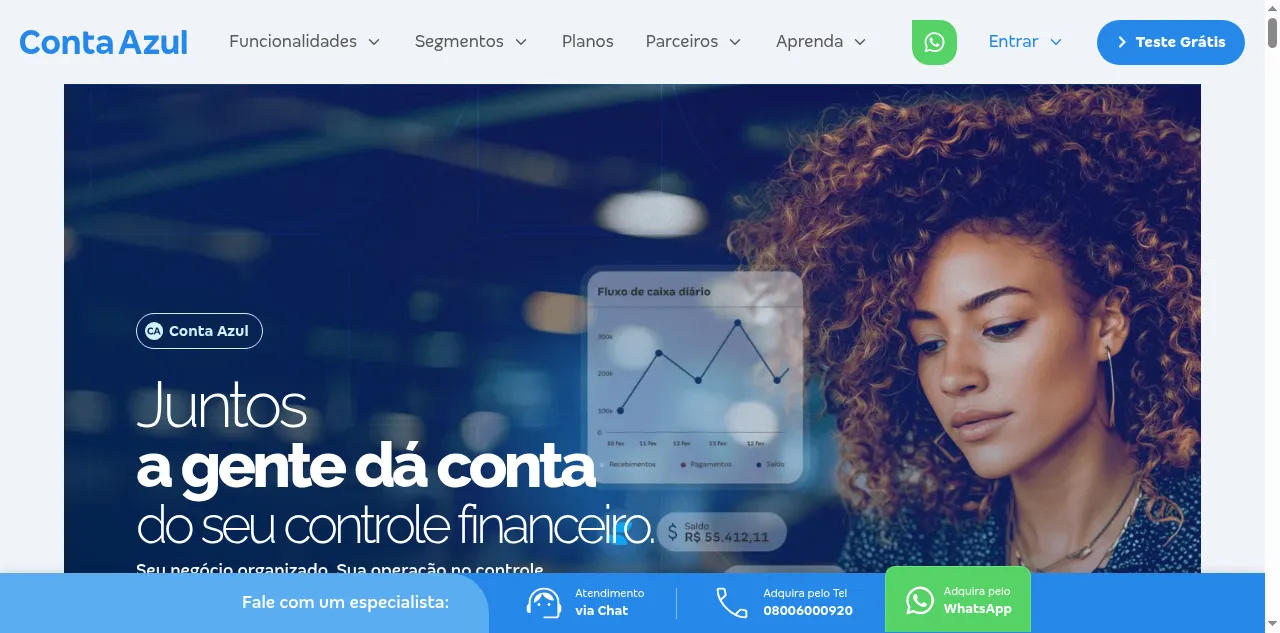 Preview of contaazul.com