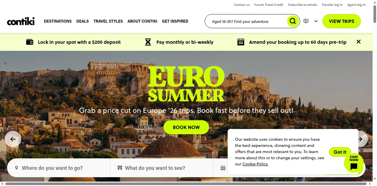 Preview of contiki.com