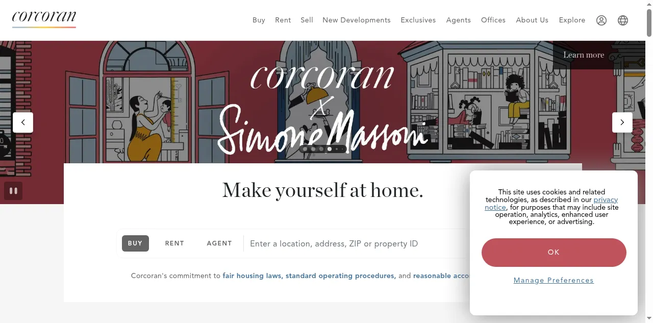 Preview of corcoran.com