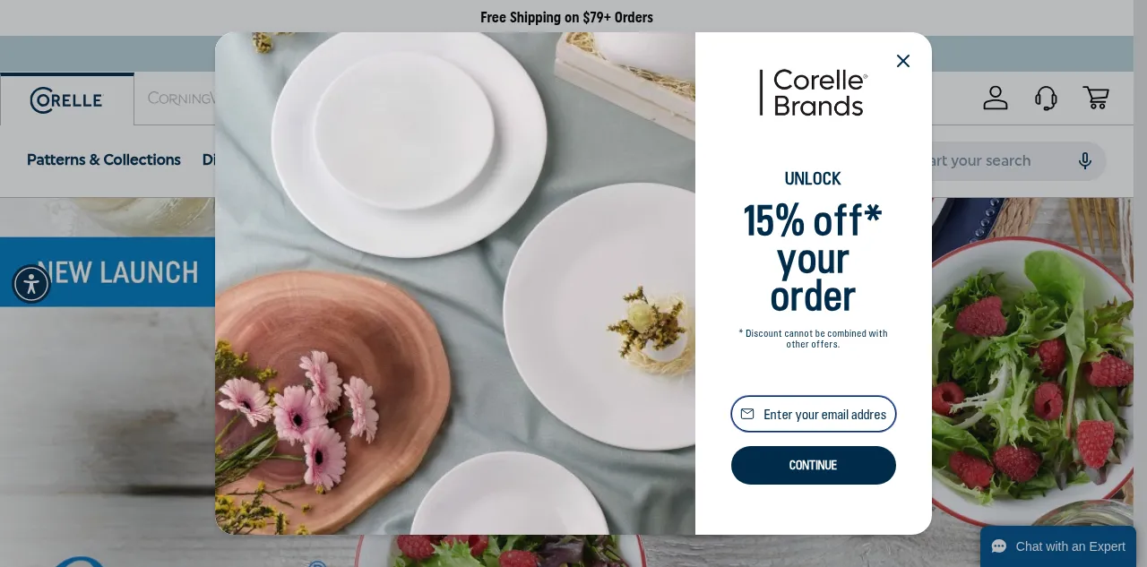Preview of corelle.com