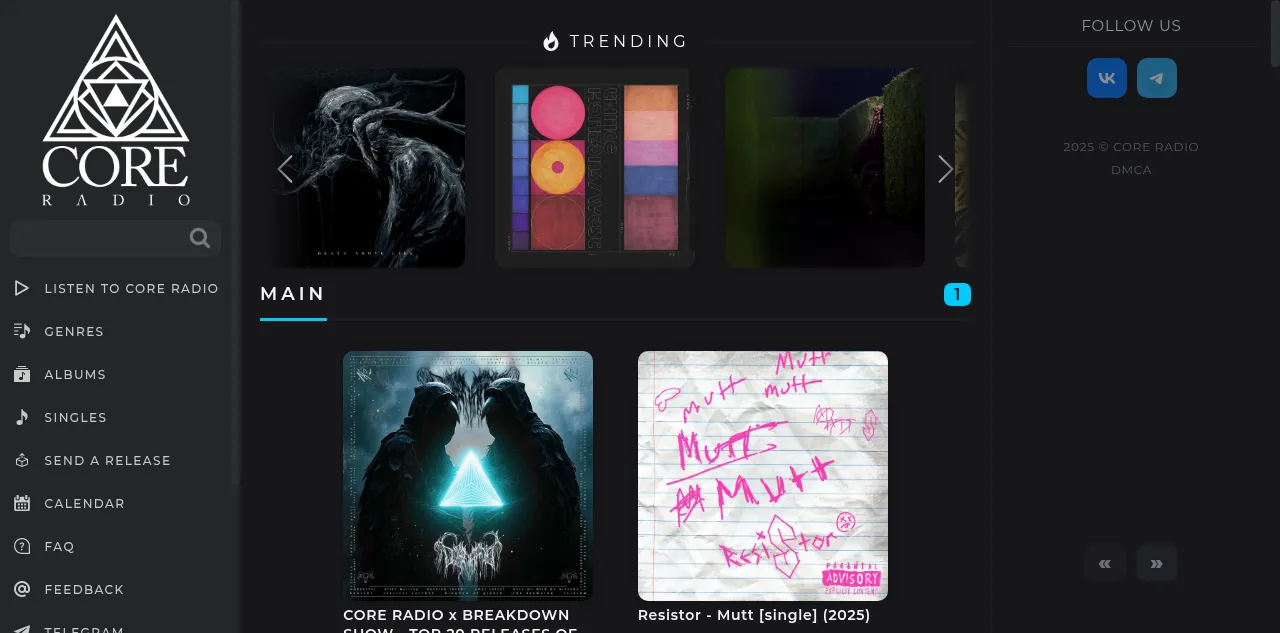 Preview of coreradio.online