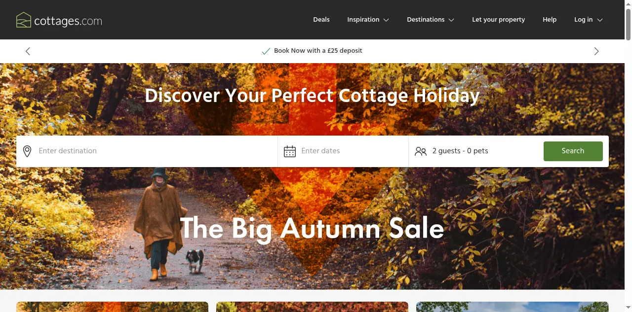 Preview of cottages.com