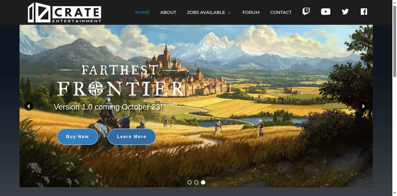 Preview of crateentertainment.com