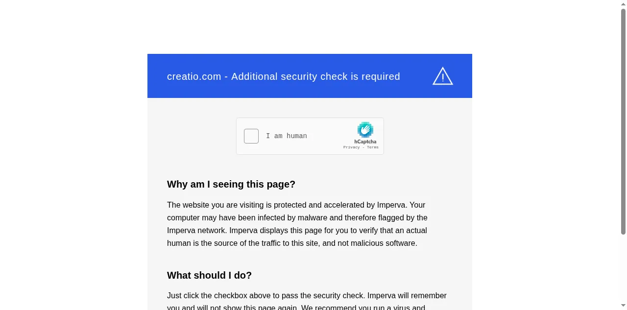 Preview of creatio.com