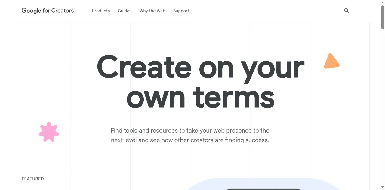 Preview of creators.google