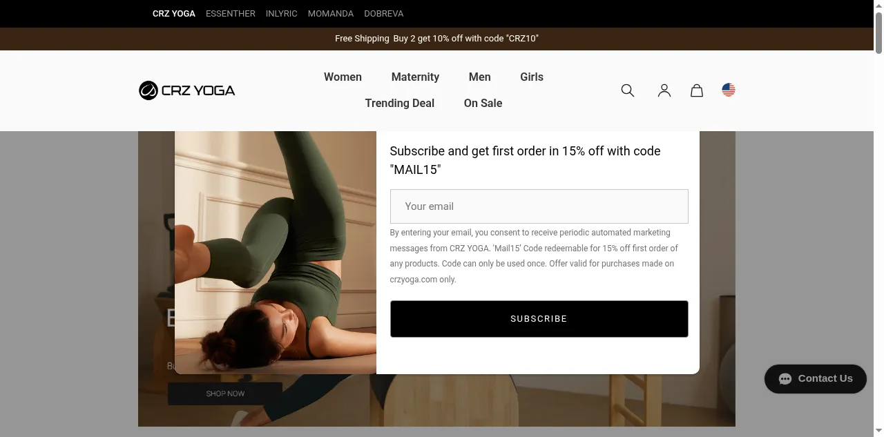 Preview of crzyoga.com
