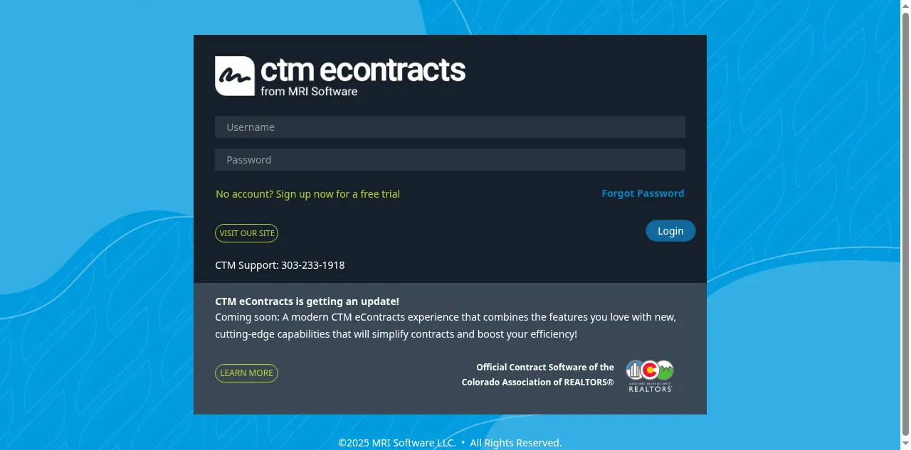 Preview of ctmecontracts.com