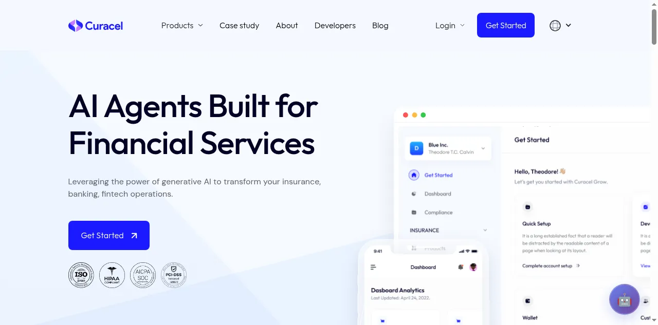 Preview of curacel.co