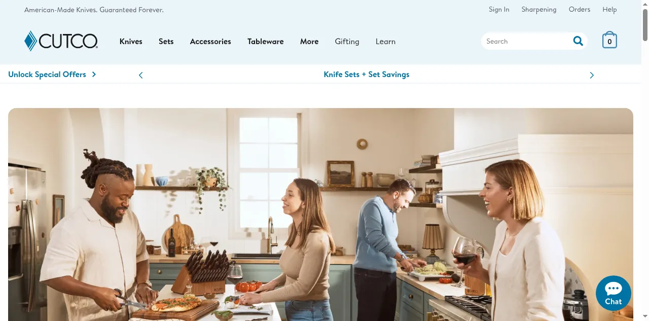 Preview of cutco.com
