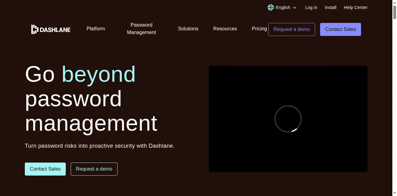 Preview of dashlane.com