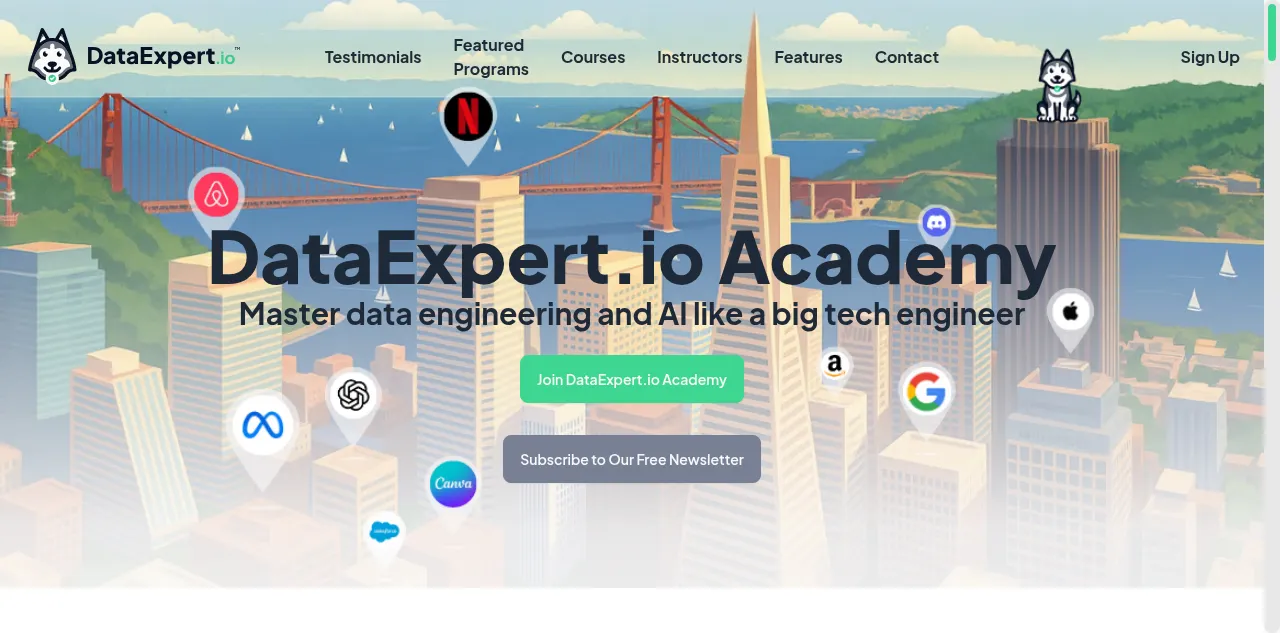 Preview of dataexpert.io