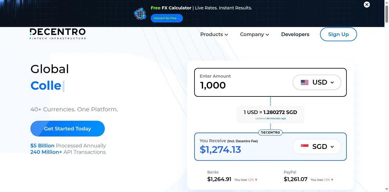 Preview of decentro.tech