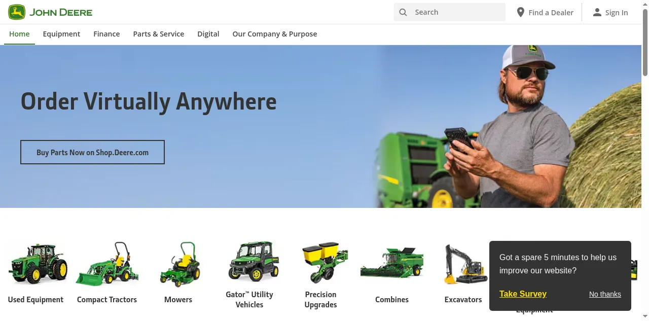 Preview of deere.com