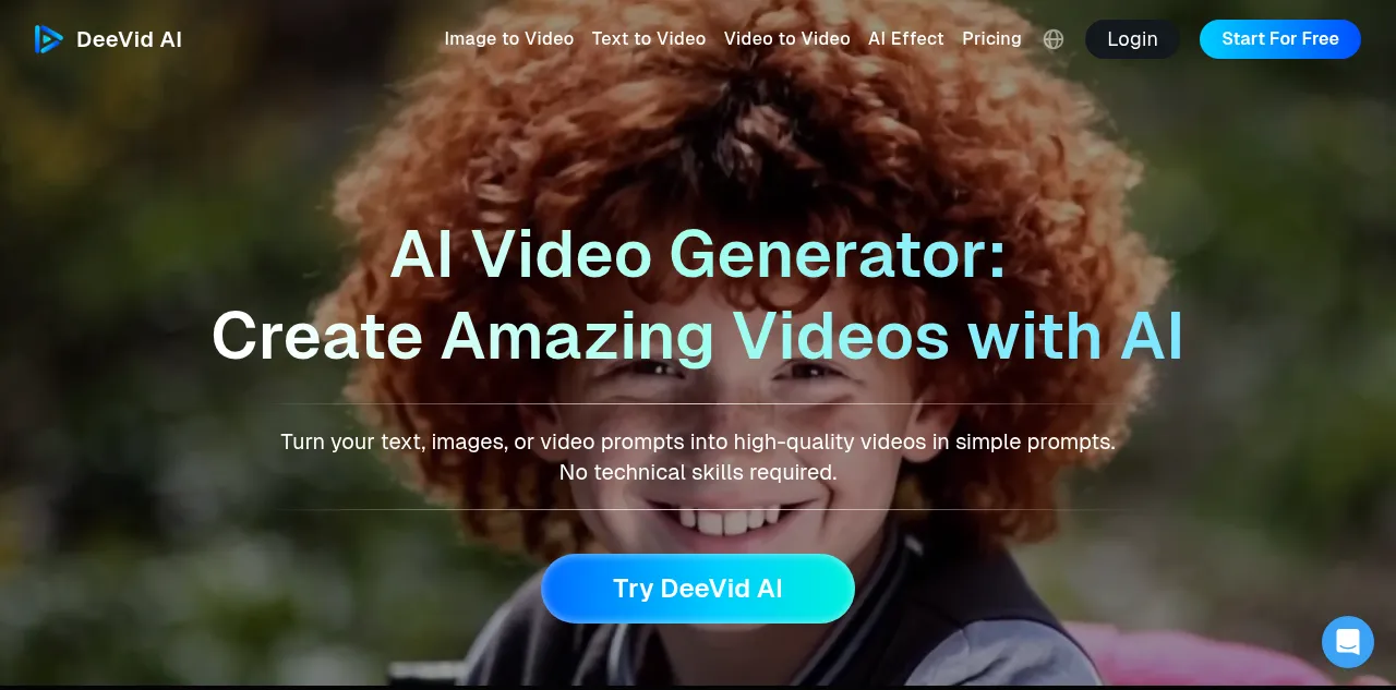 Preview of deevid.ai