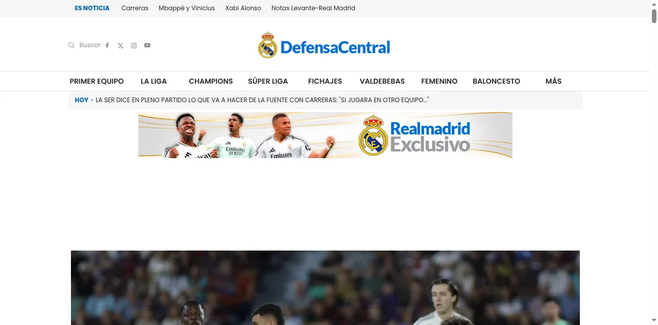 Preview of defensacentral.com