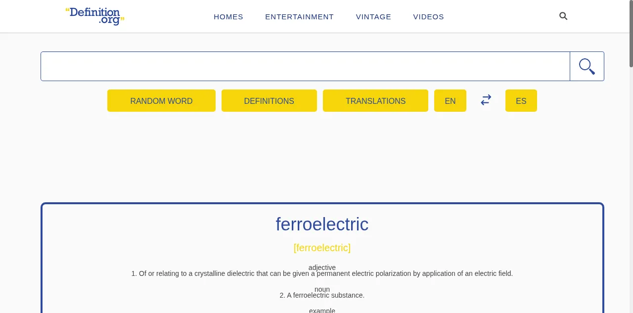 Preview of definition.org