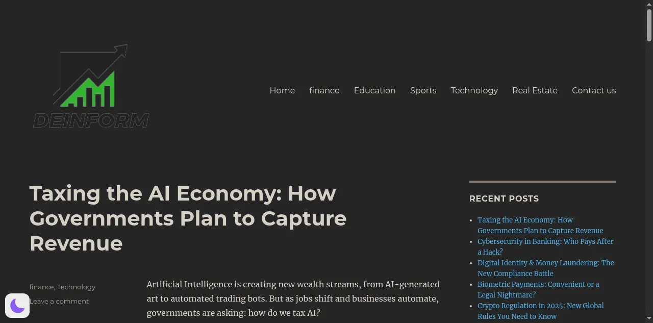 Preview of deinform.com