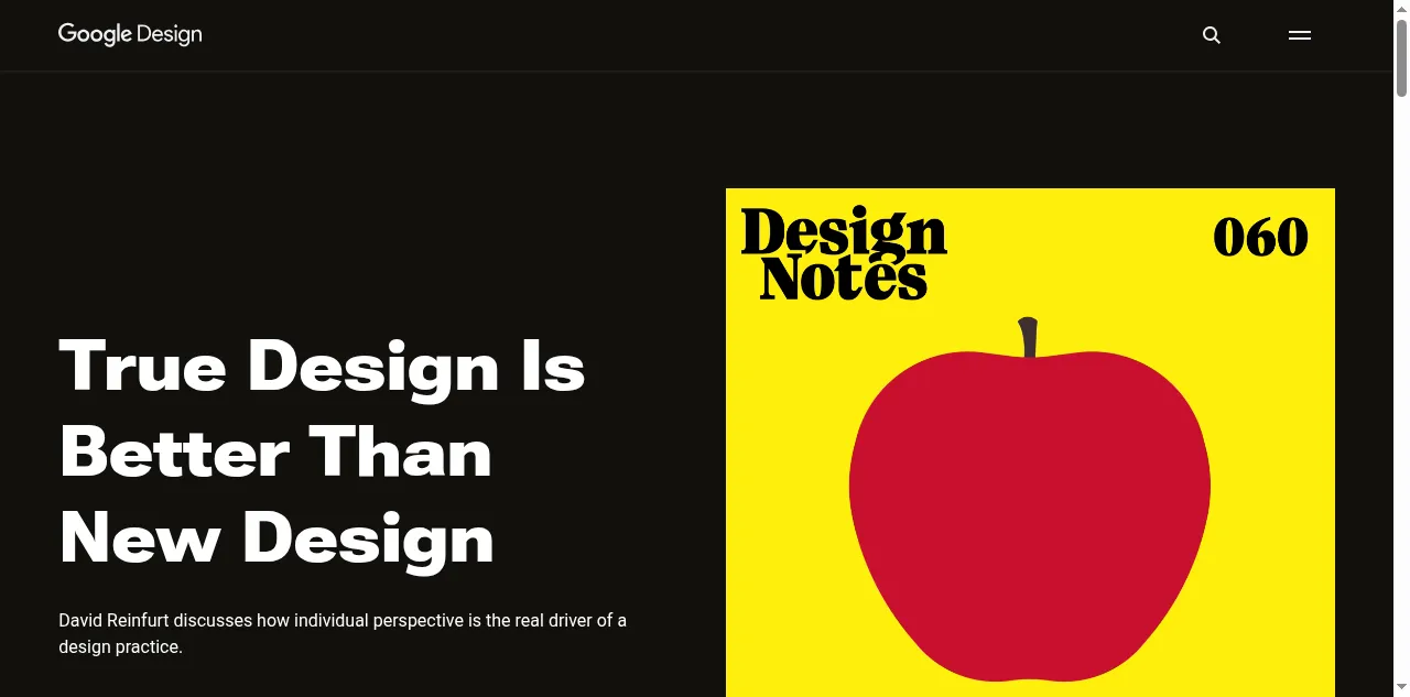 Preview of design.google