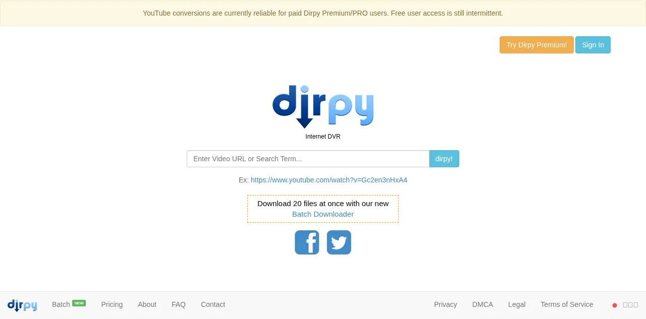 Preview of dirpy.com