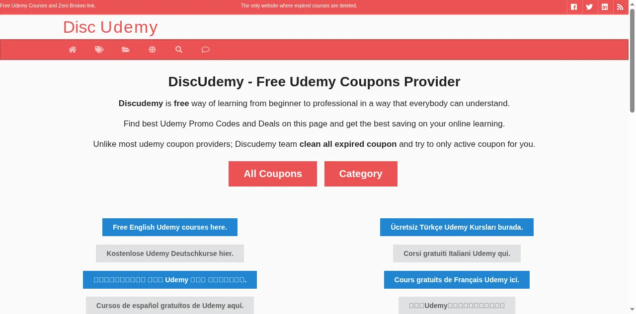 Preview of discudemy.com