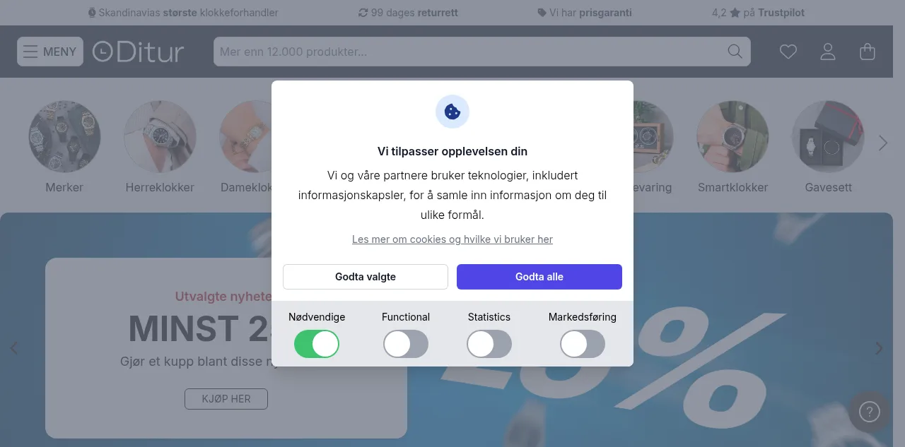 Preview of ditur.no