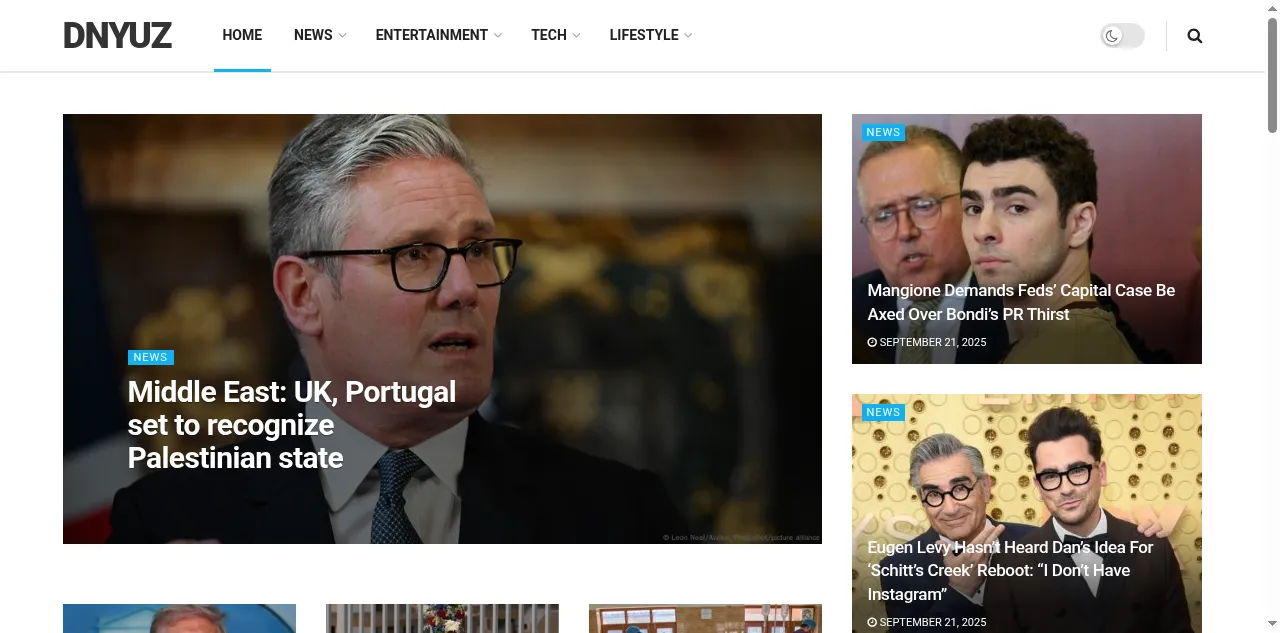 Preview of dnyuz.com