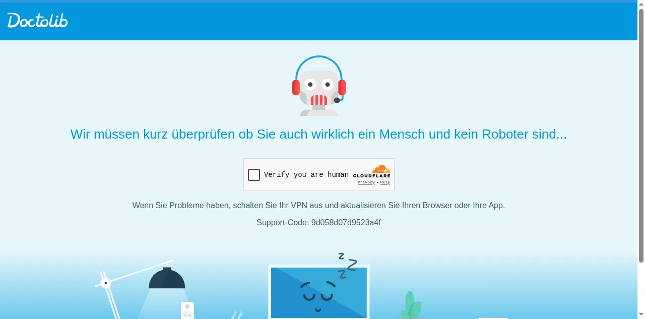 Preview of doctolib.de