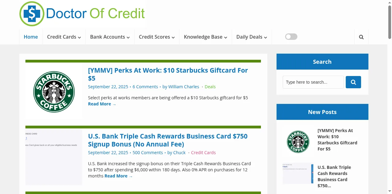 Preview of doctorofcredit.com