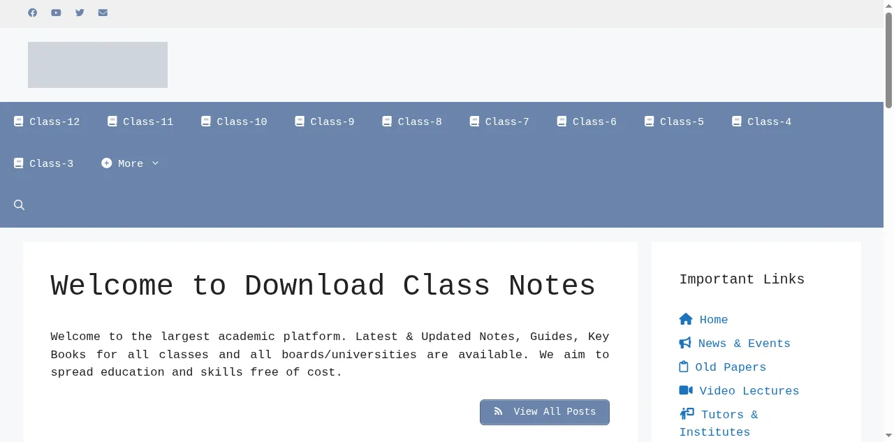 Preview of downloadclassnotes.com