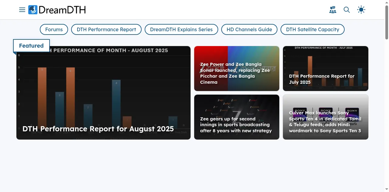 Preview of dreamdth.com