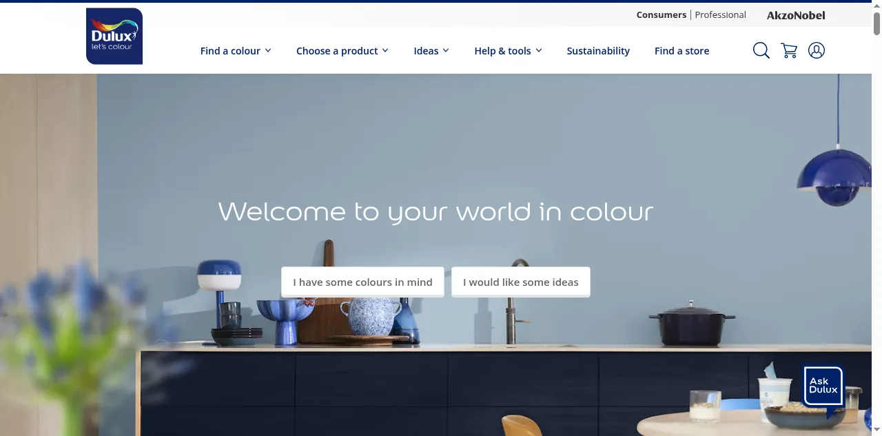Preview of dulux.co.uk