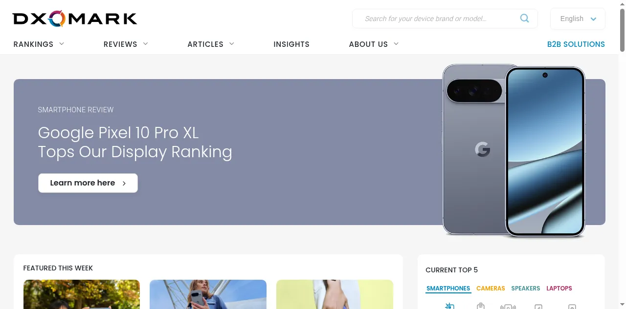 Preview of dxomark.com