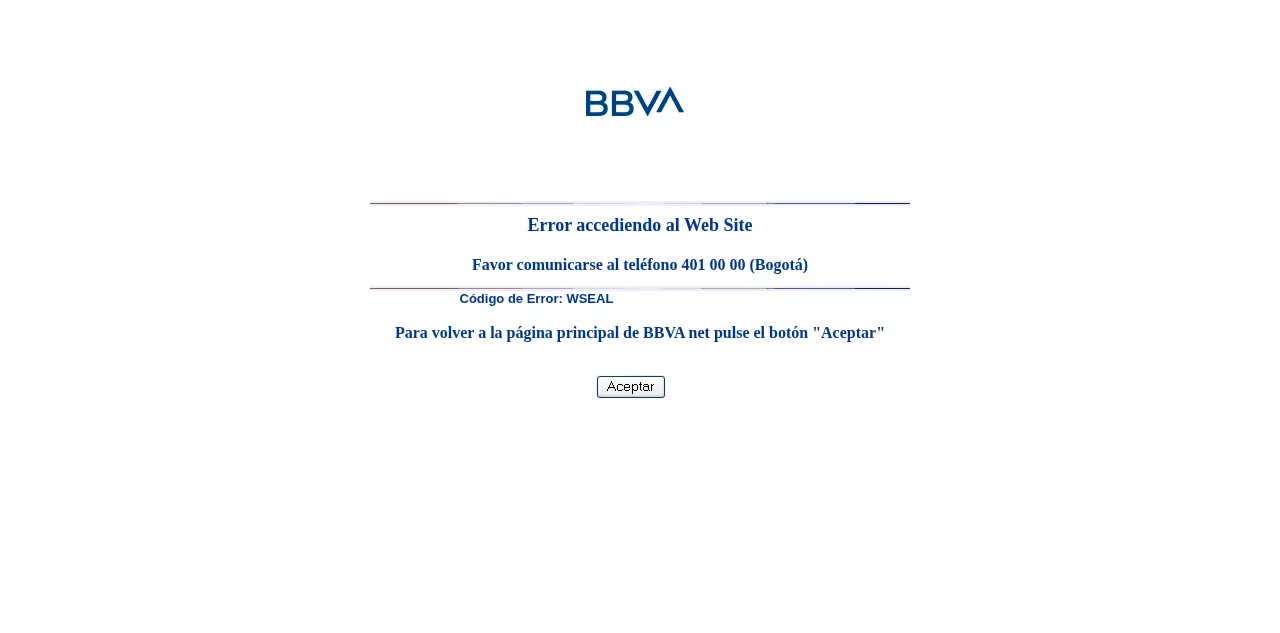 Preview of e-bbva.com.co
