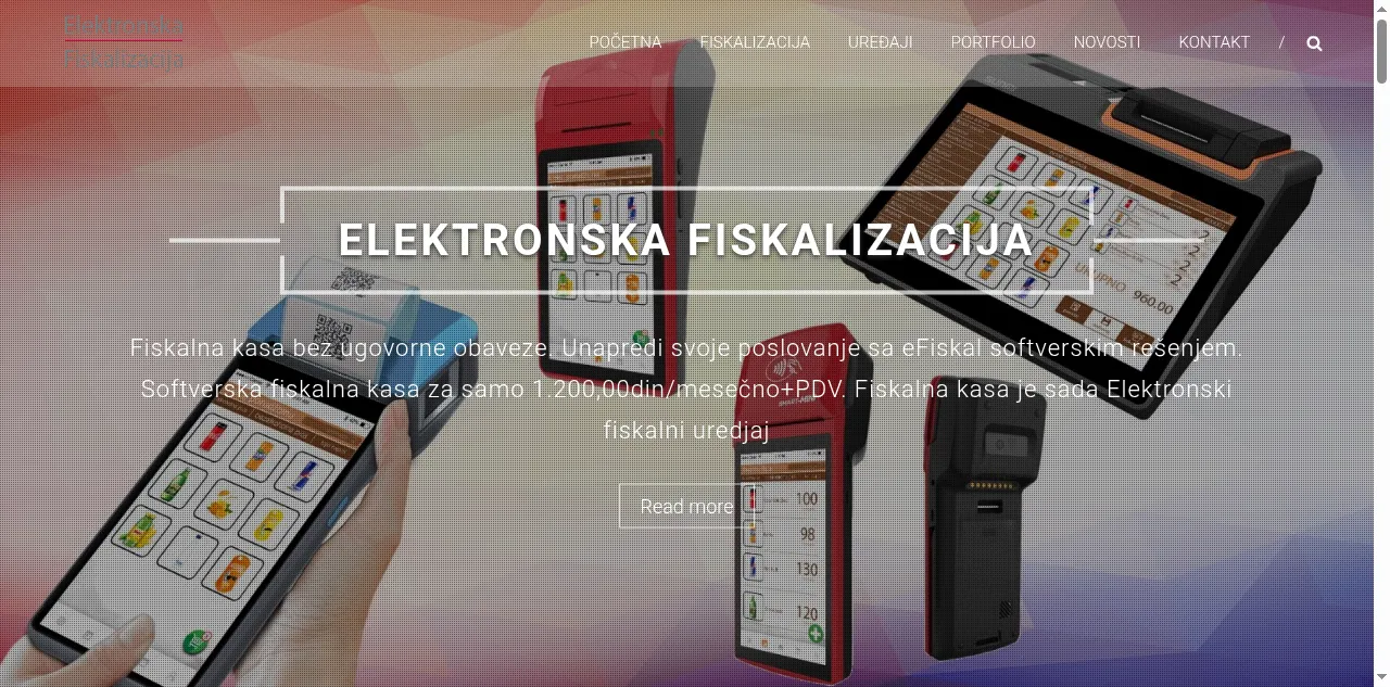 Preview of e-fiskal.rs