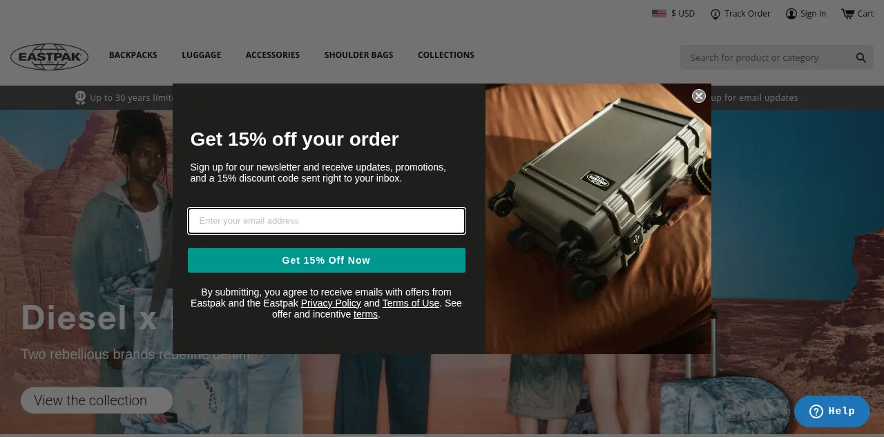 Preview of eastpak.com