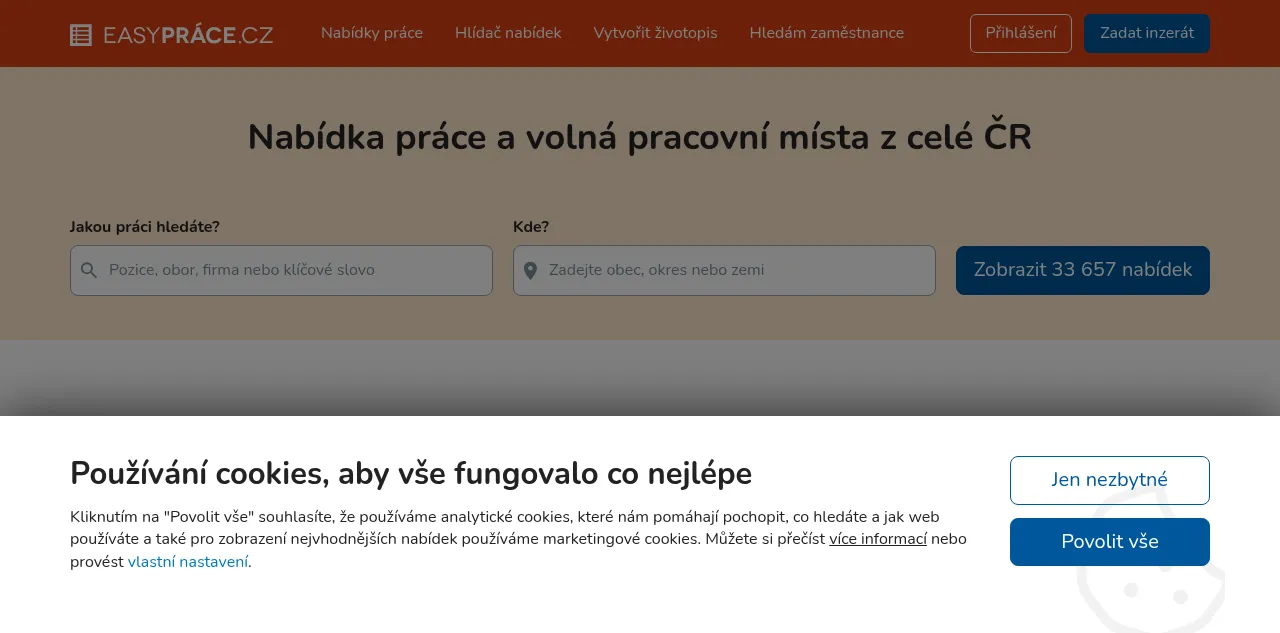 Preview of easy-prace.cz