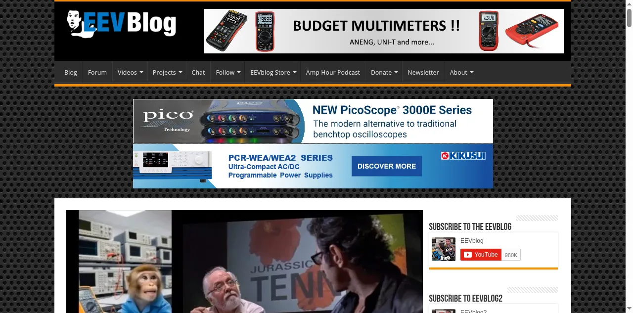 Preview of eevblog.com