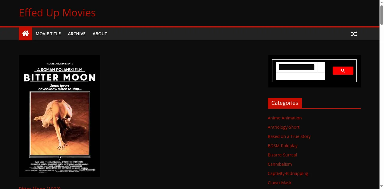 Preview of effedupmovies.com