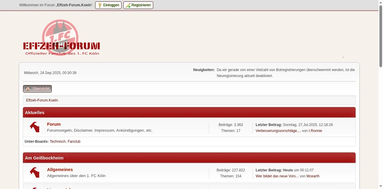 Preview of effzeh-forum.koeln