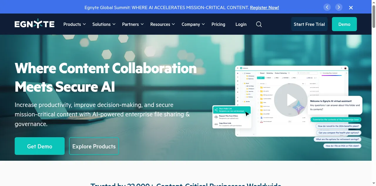 Preview of egnyte.com