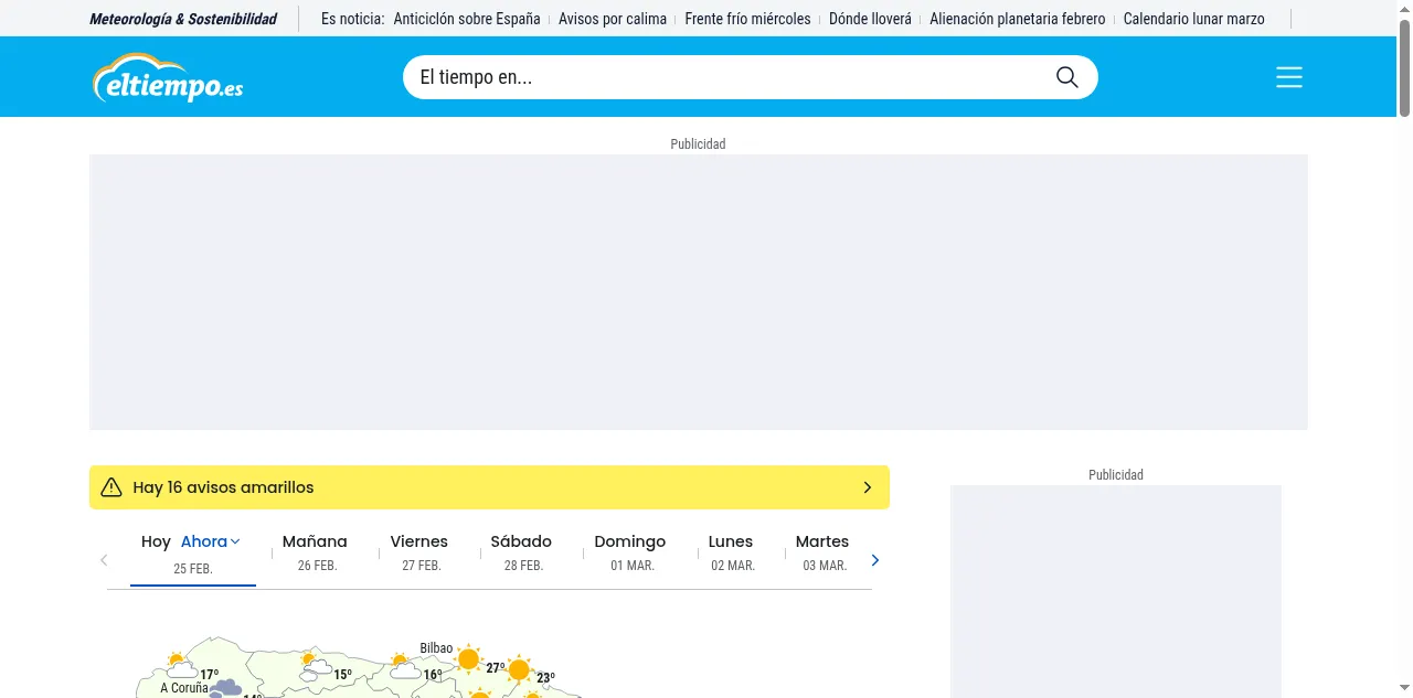 Preview of eltiempo.es