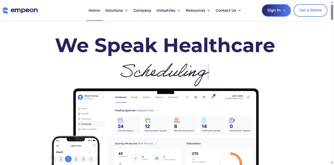 Preview of empeon.com
