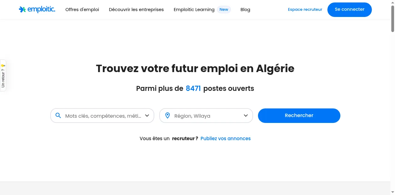 Preview of emploitic.com