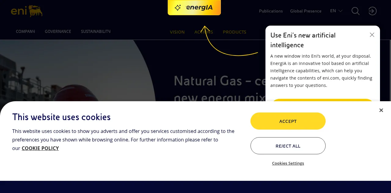 Preview of eni.com