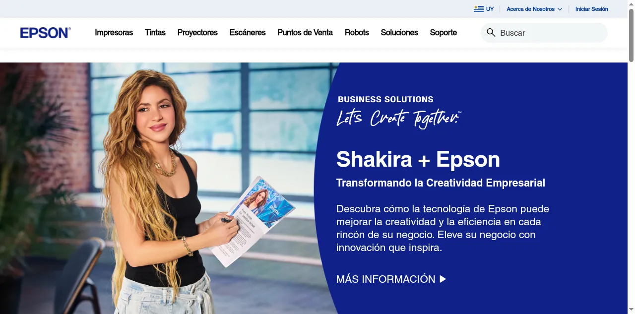 Preview of epson.com.uy
